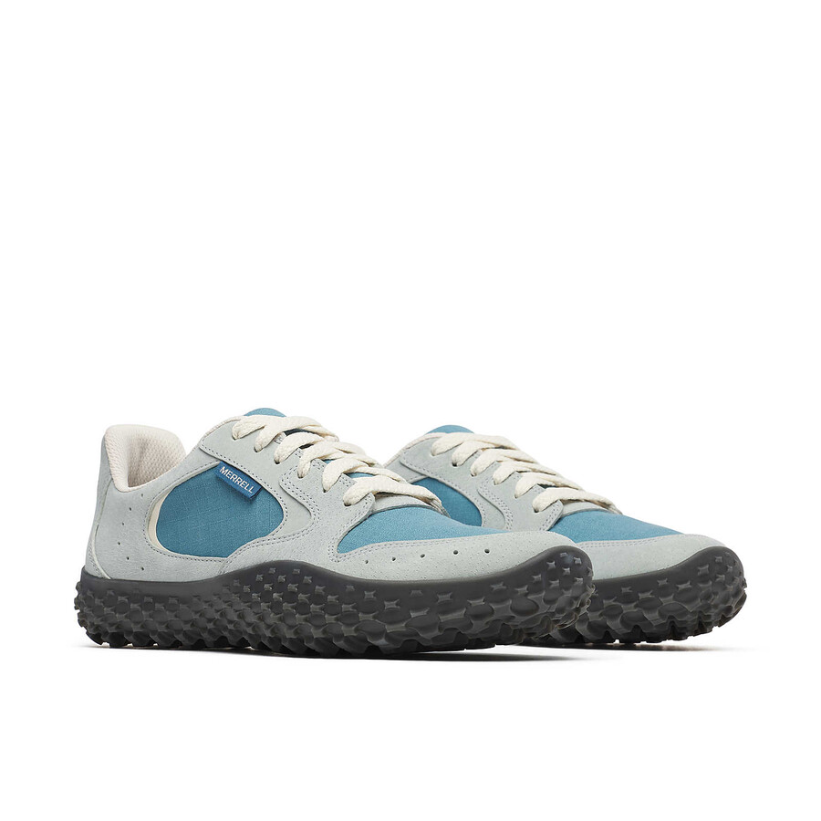 dames wrapt sneakers casual schoenen steenblauw