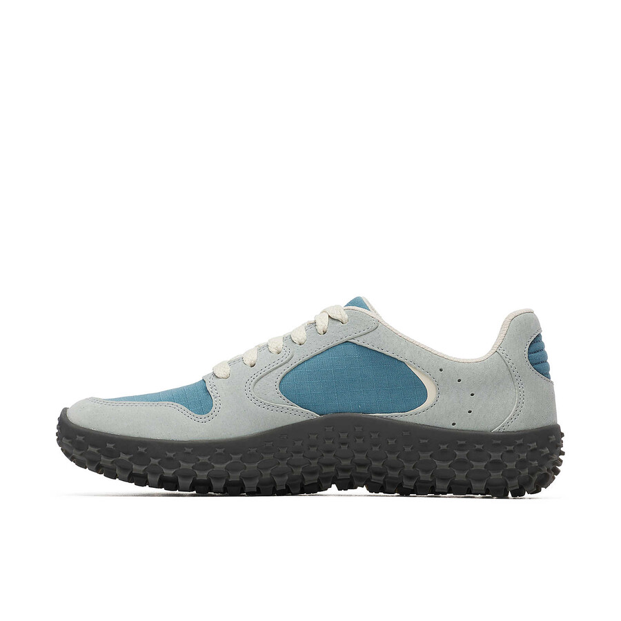 dames wrapt sneakers casual schoenen steenblauw