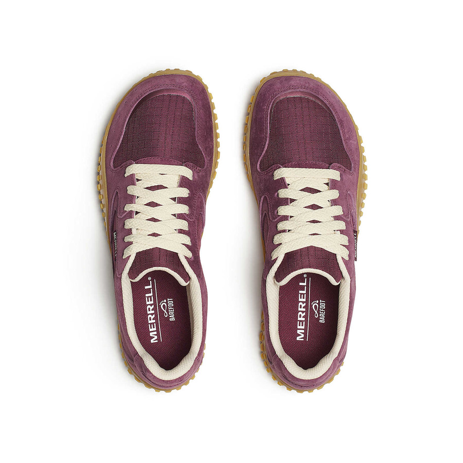 dames wrapt sneakers casual schoenen donker kersenrood