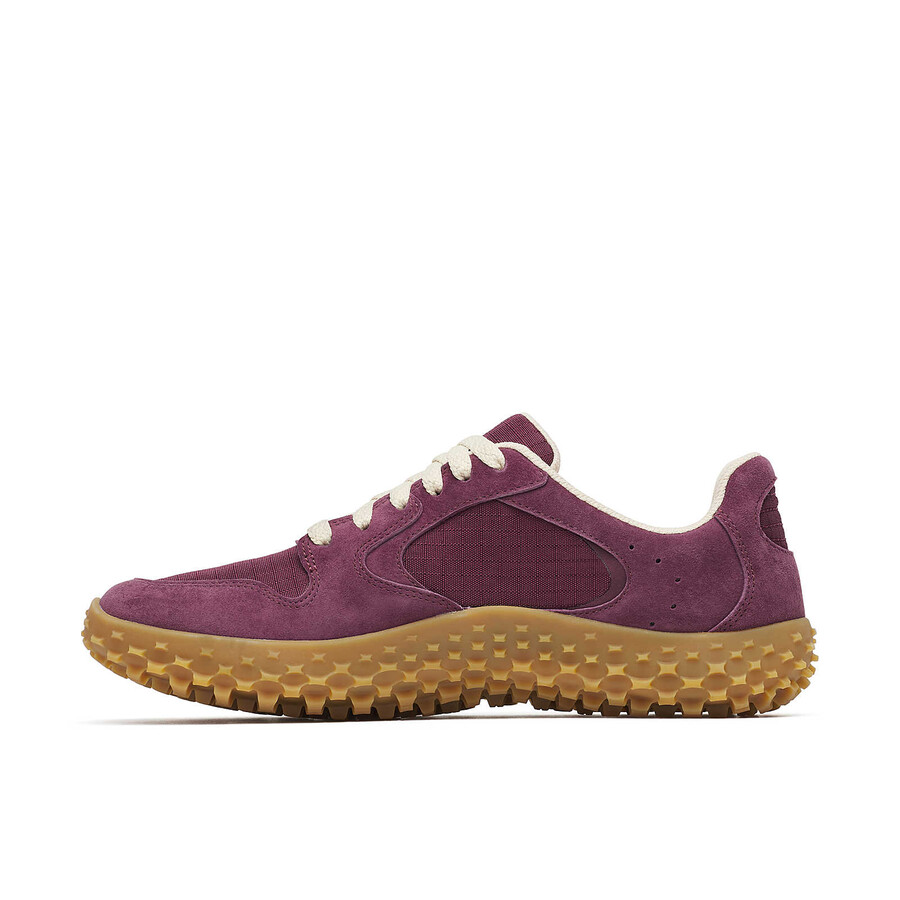 dames wrapt sneakers casual schoenen donker kersenrood