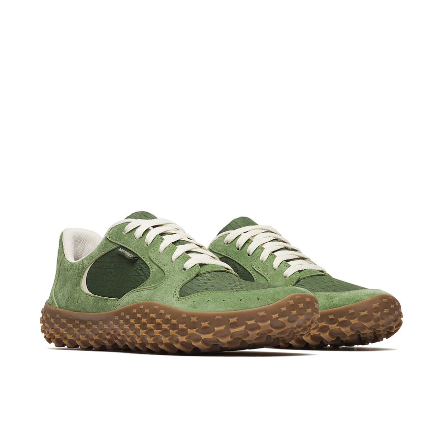 heren wrapt sneakers casual schoenen donker klimop