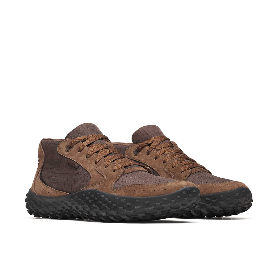heren - wrapt sneaker mid waterproof - boots coffee