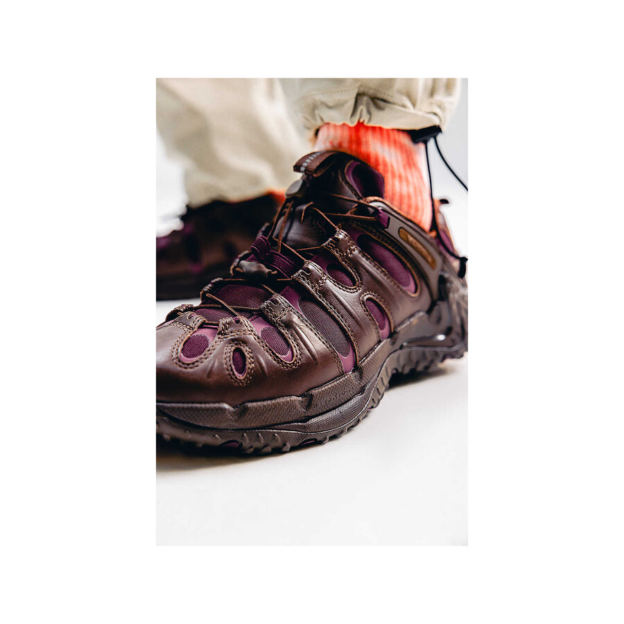 unisex cham redux leren 1trl casual schoenen kastanjebruin