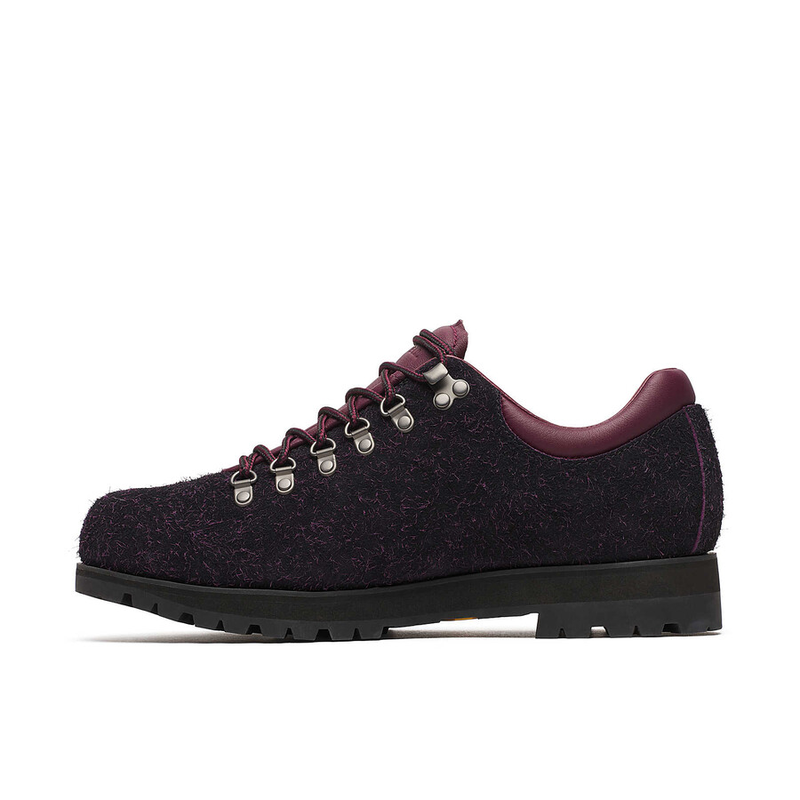 unisex wilderness 1trl casual schoenen in donker kersenrood