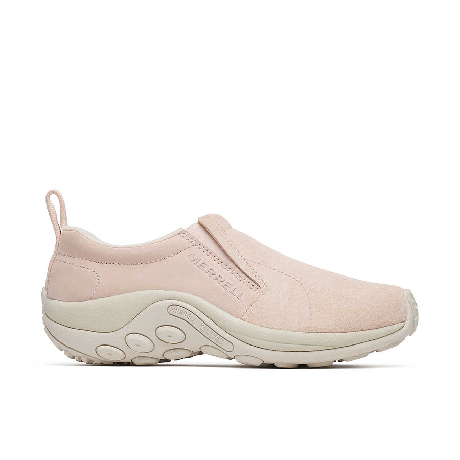 dames jungle moc casual slip ons roze zout