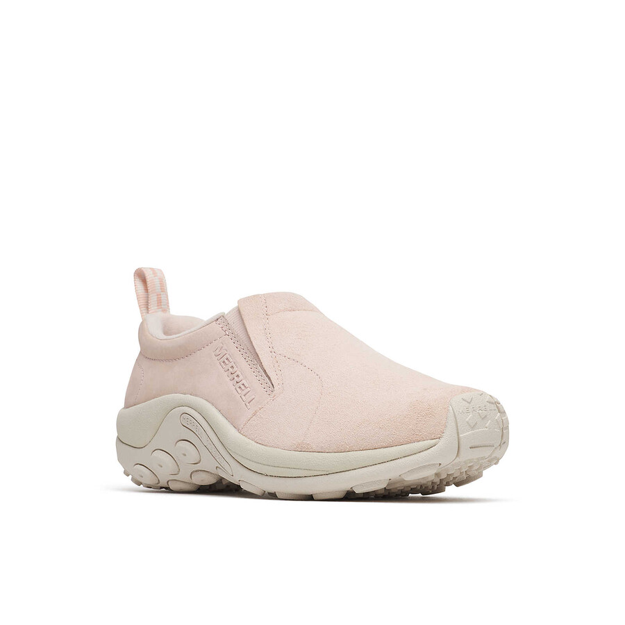 dames jungle moc casual slip ons roze zout