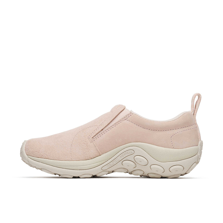 dames jungle moc casual slip ons roze zout