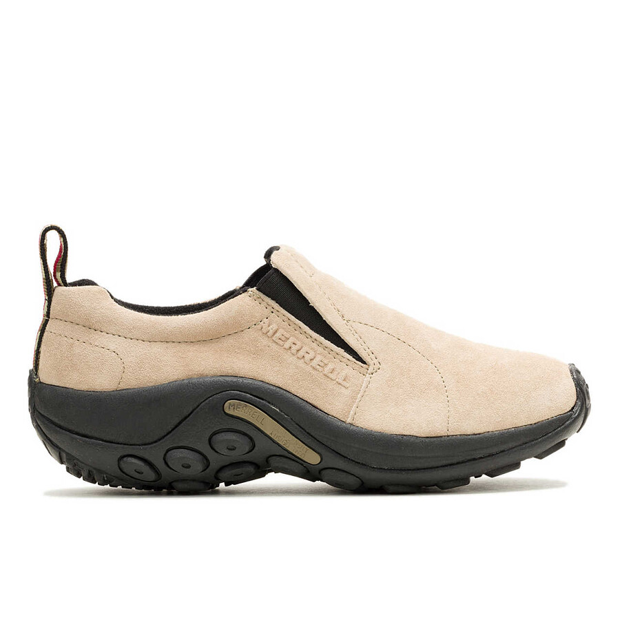dames jungle moc casual slip ons taupe
