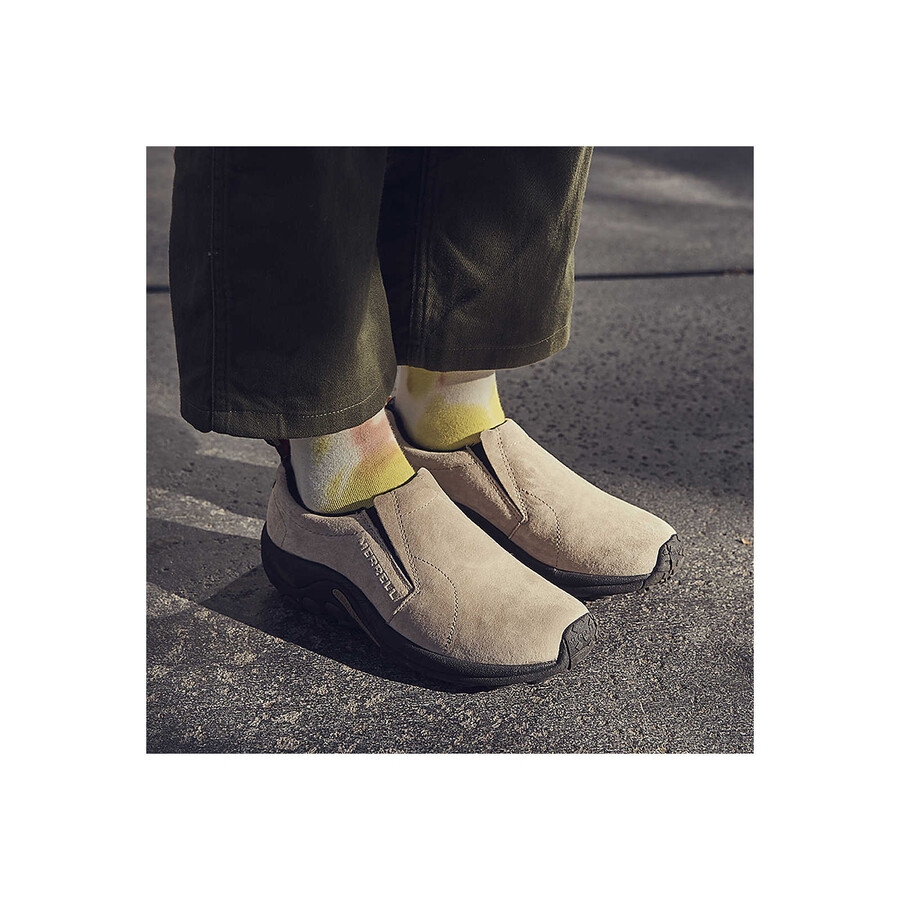 dames jungle moc casual slip ons taupe