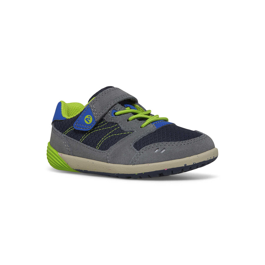 little kid - bare steps a83 sneaker - schoenen lk marineblauwgroen