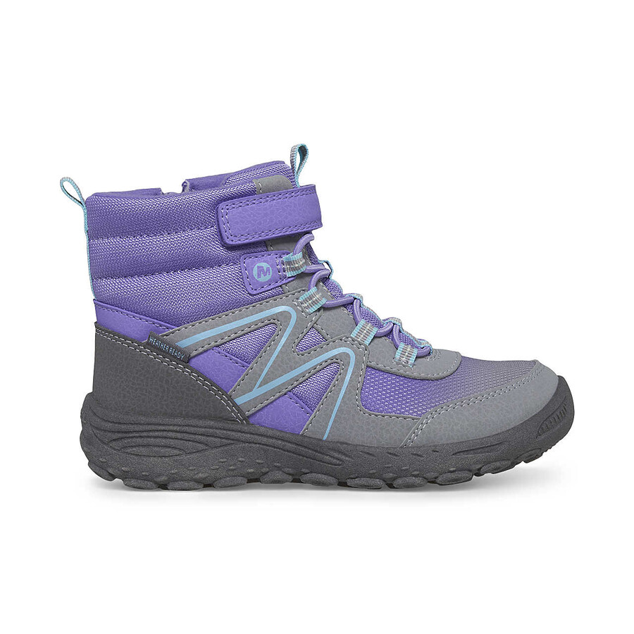 big kid - polar trekker boot - laarzen grijspaarsturquoise