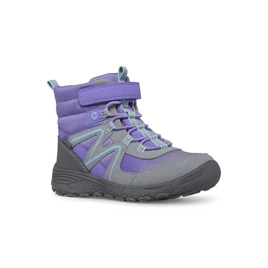 big kid - polar trekker boot - laarzen grijspaarsturquoise