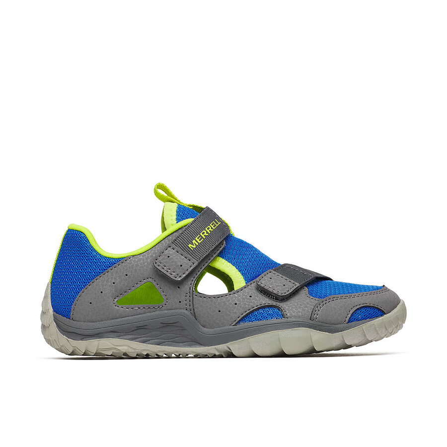 big kid - hydro quest - sandalen grijsblauwlimegroen