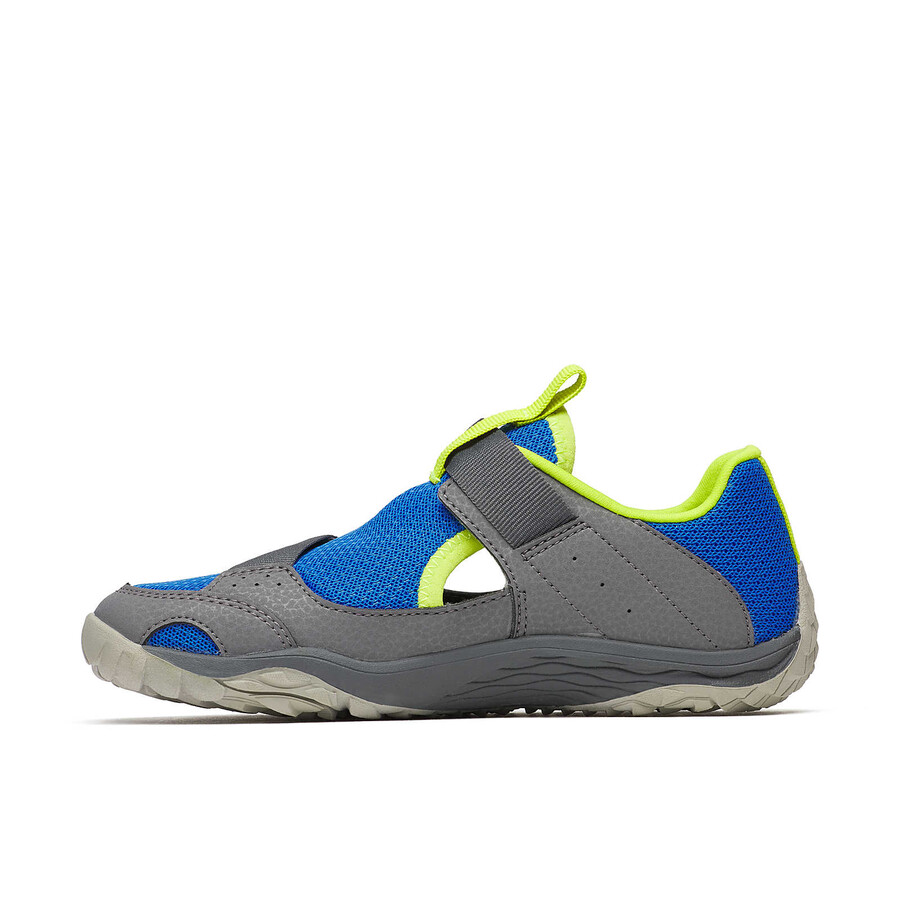 big kid - hydro quest - sandalen grijsblauwlimegroen