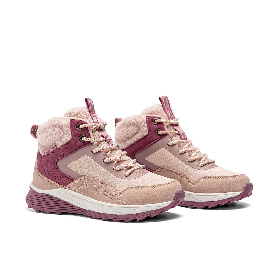 big kid - snova mid - laarzen bk dusty pink