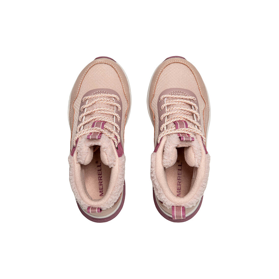 big kid - snova mid - laarzen bk dusty pink