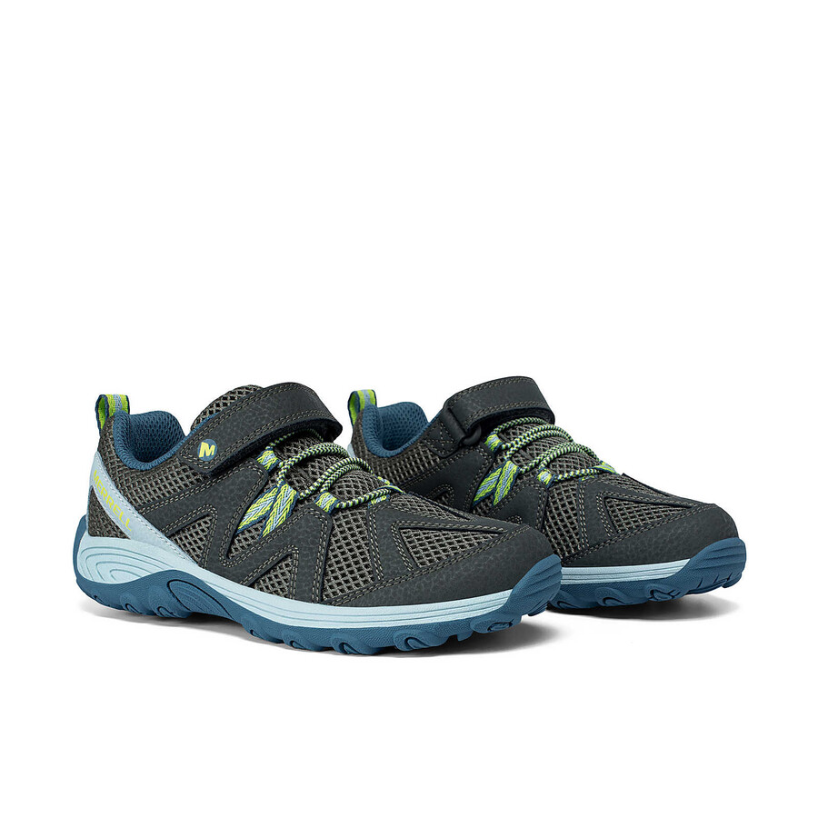 big kid - ridge trek - schoenen zwart olijfgroen