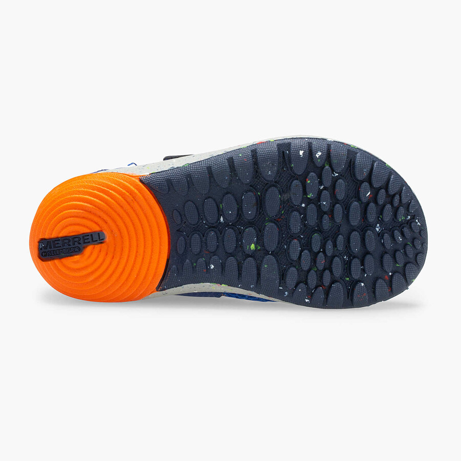 little kid - bare steps h2o waterschoen - schoenen lk blauworanje