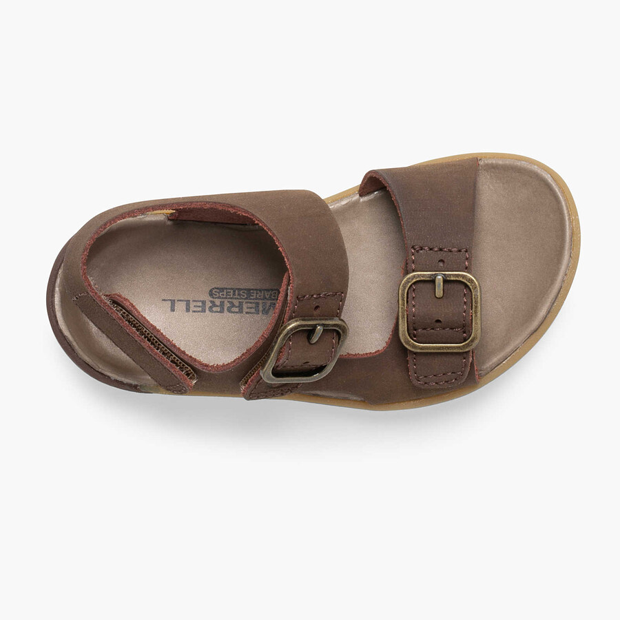 kleine kinderen - bare steps sandalen - waterschoenen bruin