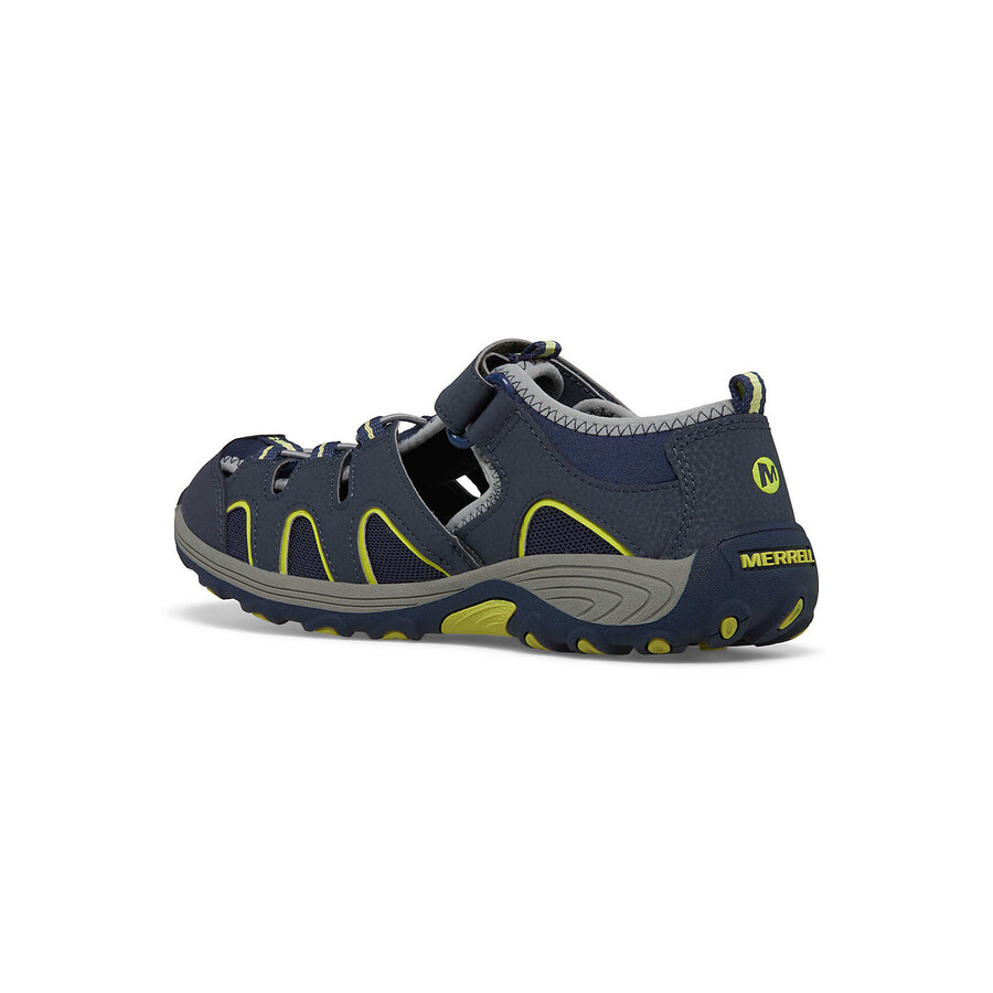 big kid - hydro h2o hiker sandal - schoenen marineblauwlimegroen