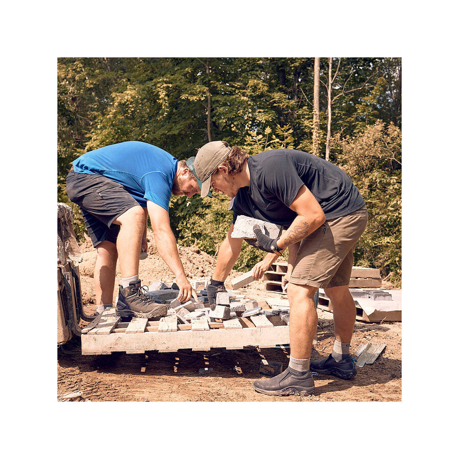 heren jungle moc leren sr werkschoenen espresso
