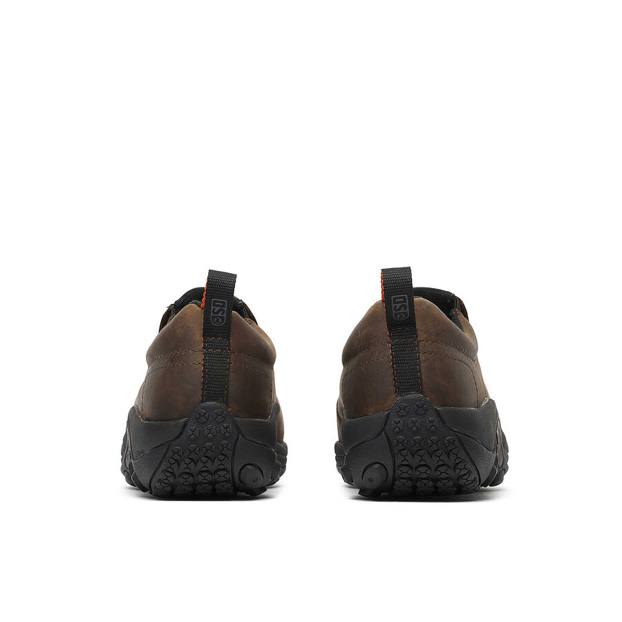 heren jungle moc leren sd veiligheidsschoenen met brede pasvorm espresso
