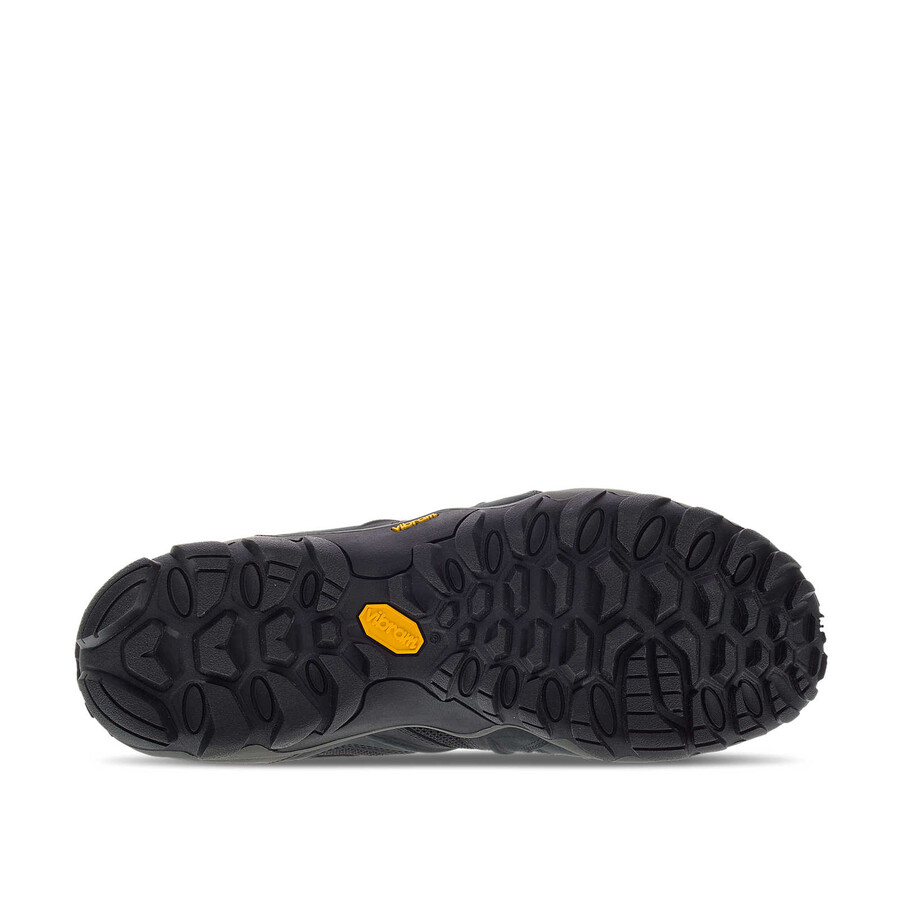 heren chameleon 8 stretch wandelschoenen zwart