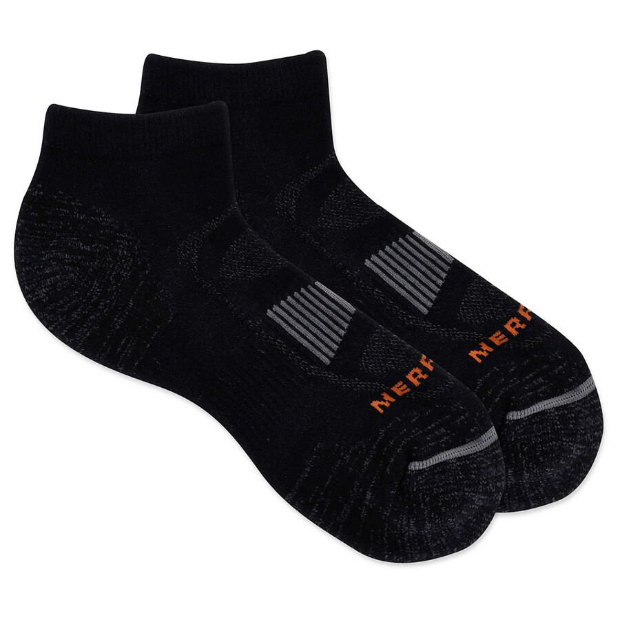 laag uitgesneden wandelsokken met zones - socks onyx