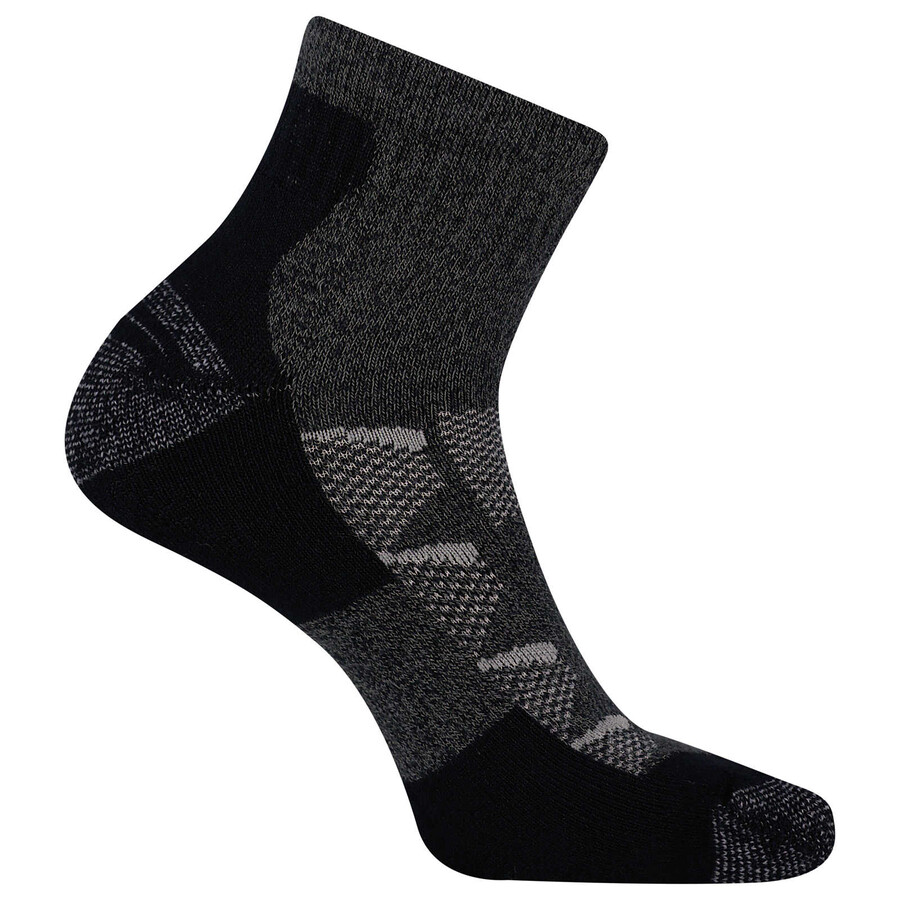 moab hiking quarter sock - sokken in de kleur antraciet