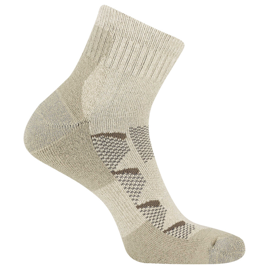 moab hiking quarter sock - sokken havermout