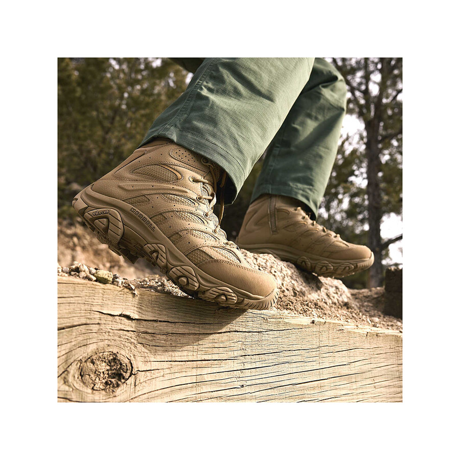 heren moab 3 8 tactical zip waterdichte laarzen donker coyote