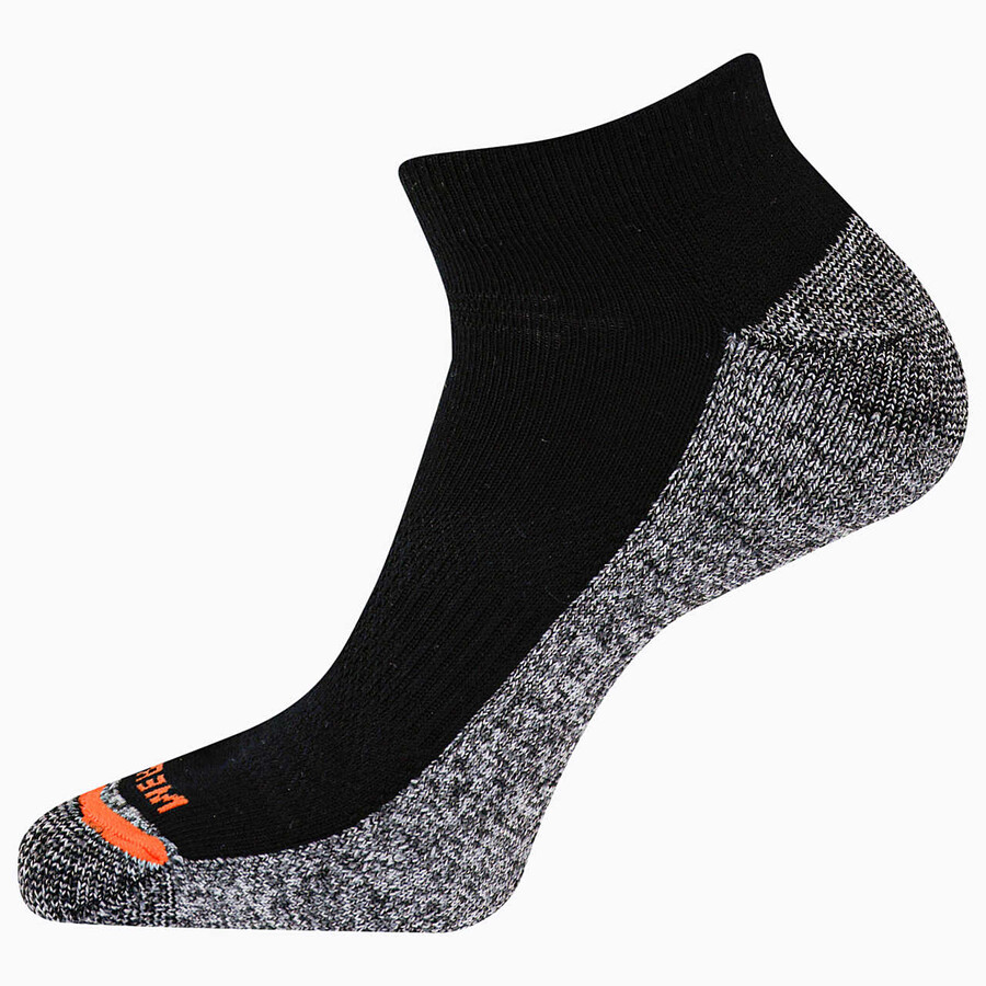 active work lage sokken 3-pack - zwarte sokken