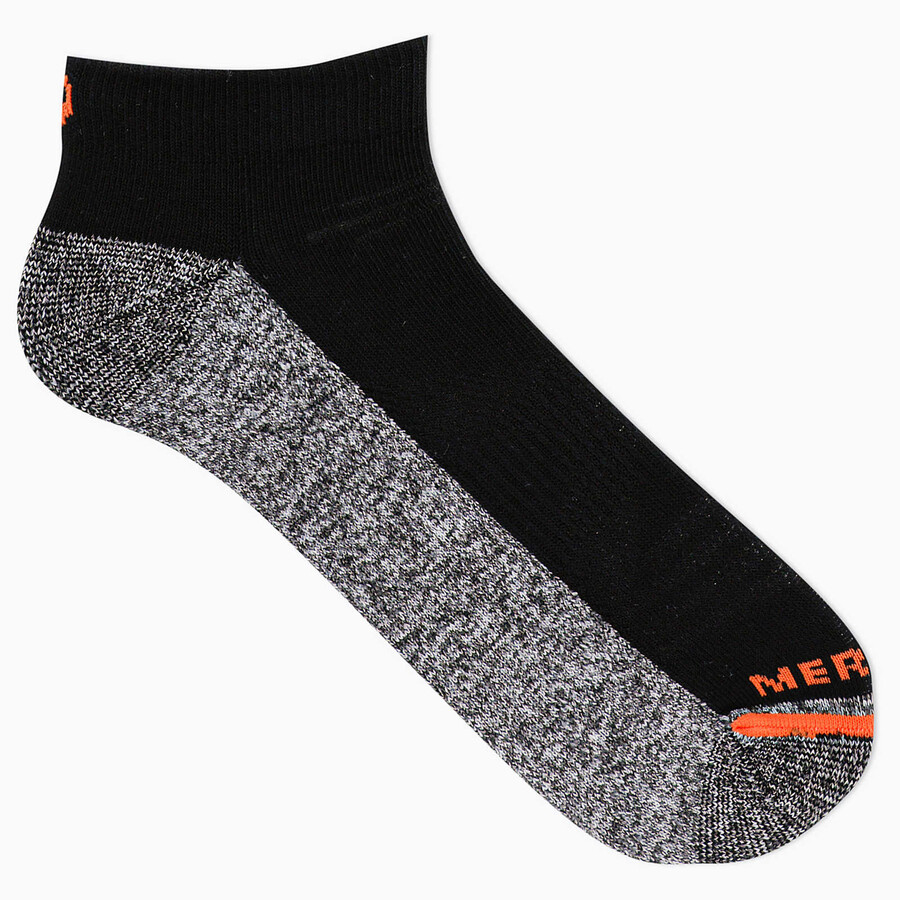active work lage sokken 3-pack - zwarte sokken