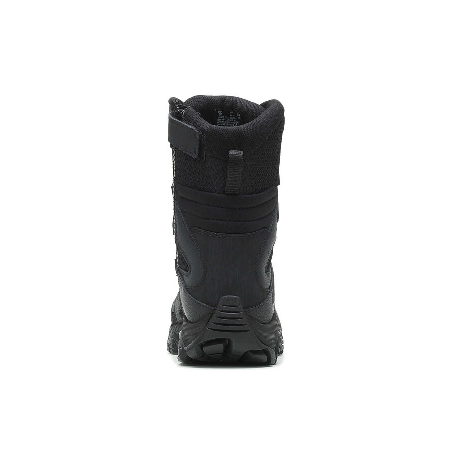 heren - moab 3 8 tactical zip waterdichte laarzen met brede pasvorm - zwart