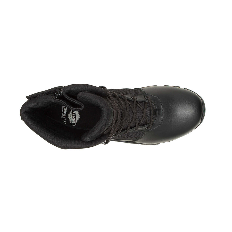 heren moab 3 8 tactical zip waterdichte brede laarzen zwart