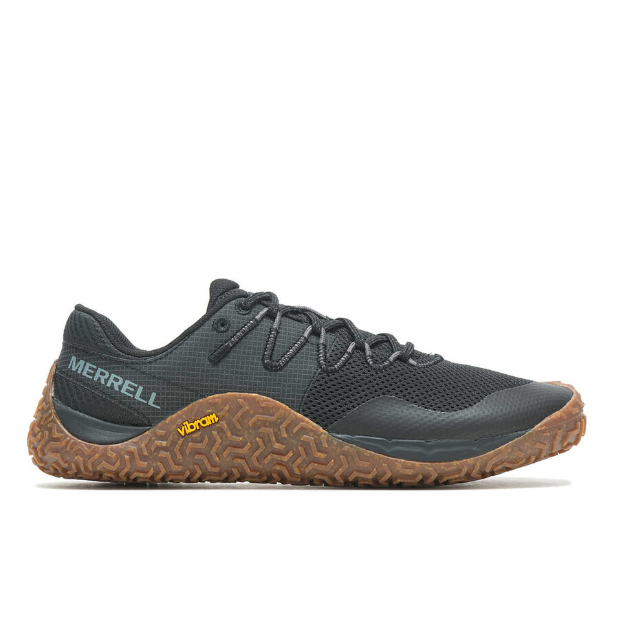 trail glove 7 barefoot schoenen voor heren zwartrubber.