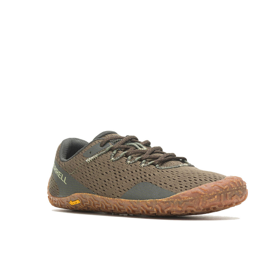 vapor glove 6 barefoot schoenen voor heren olijfgroen