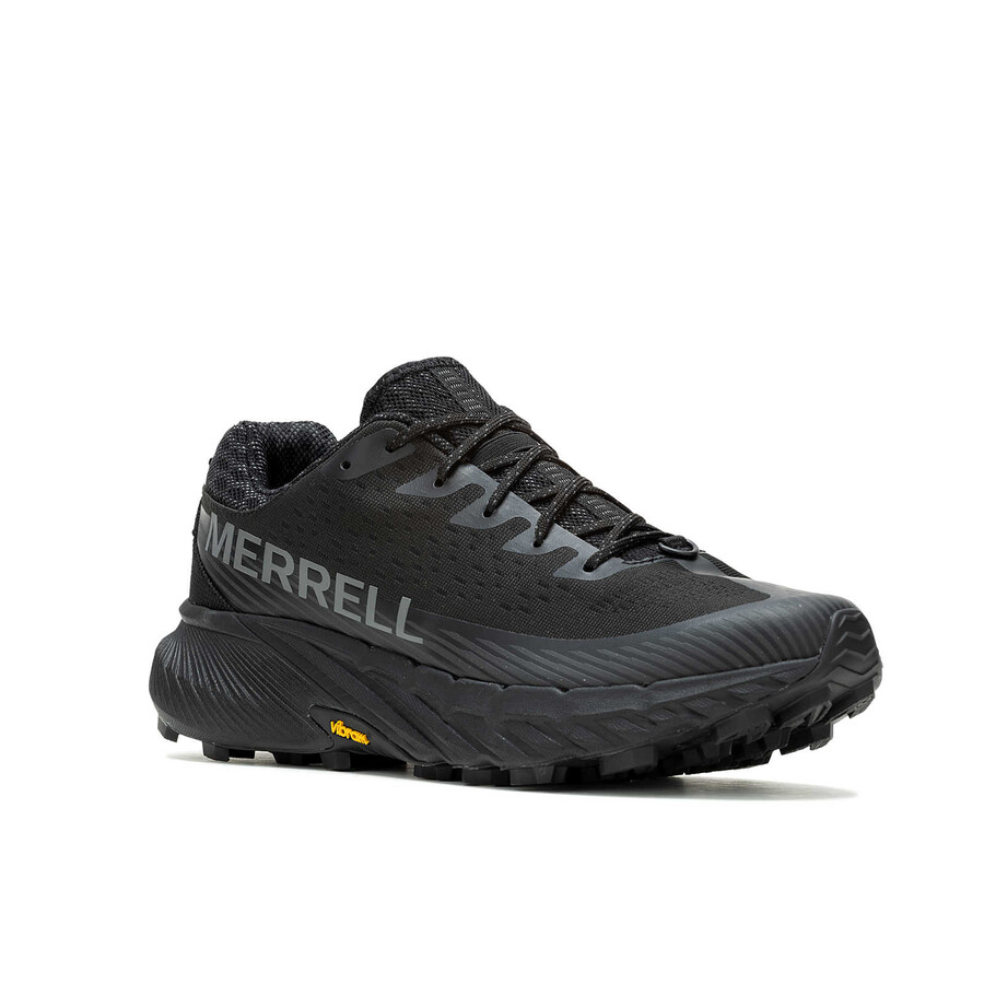 agility peak 5 trail hardloopschoenen voor heren zwartzwart