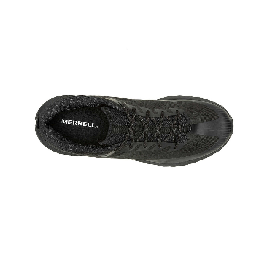 agility peak 5 trail hardloopschoenen voor heren zwartzwart
