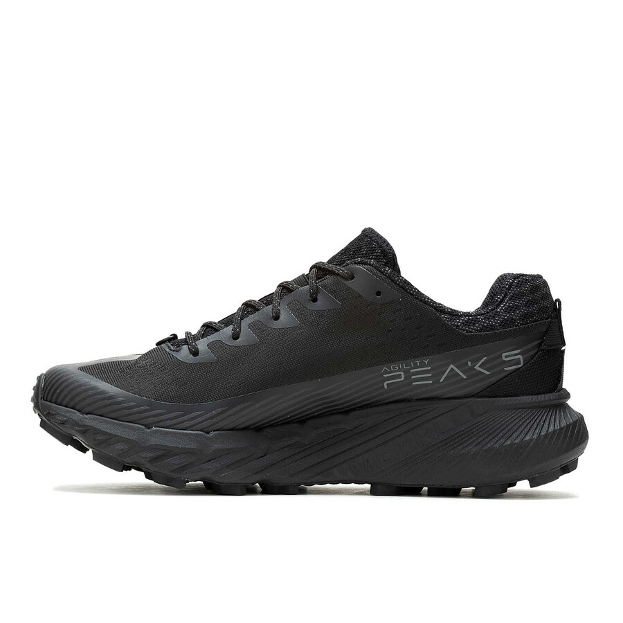agility peak 5 trail hardloopschoenen voor heren zwartzwart