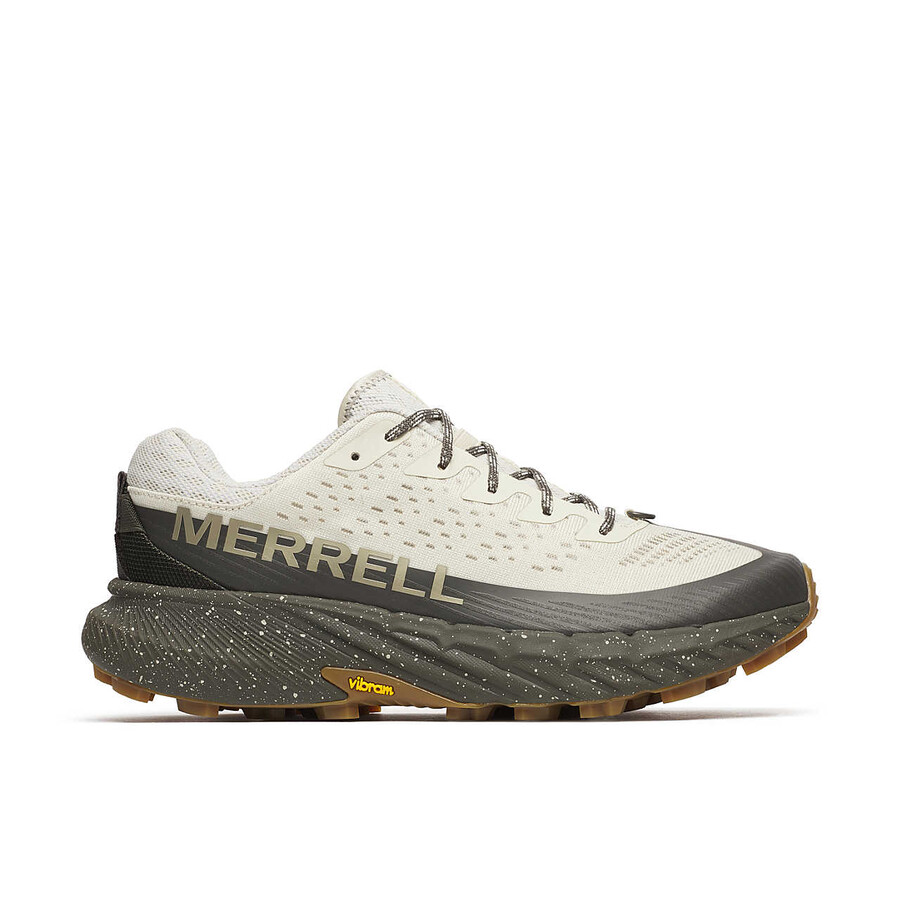 agility peak 5 trailrunningschoenen voor heren in de kleuren stuccobeluga.