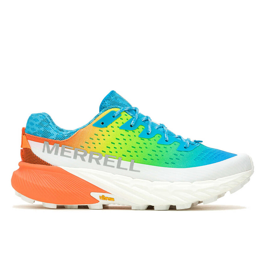 agility peak 5 trail hardloopschoenen voor heren neon multi