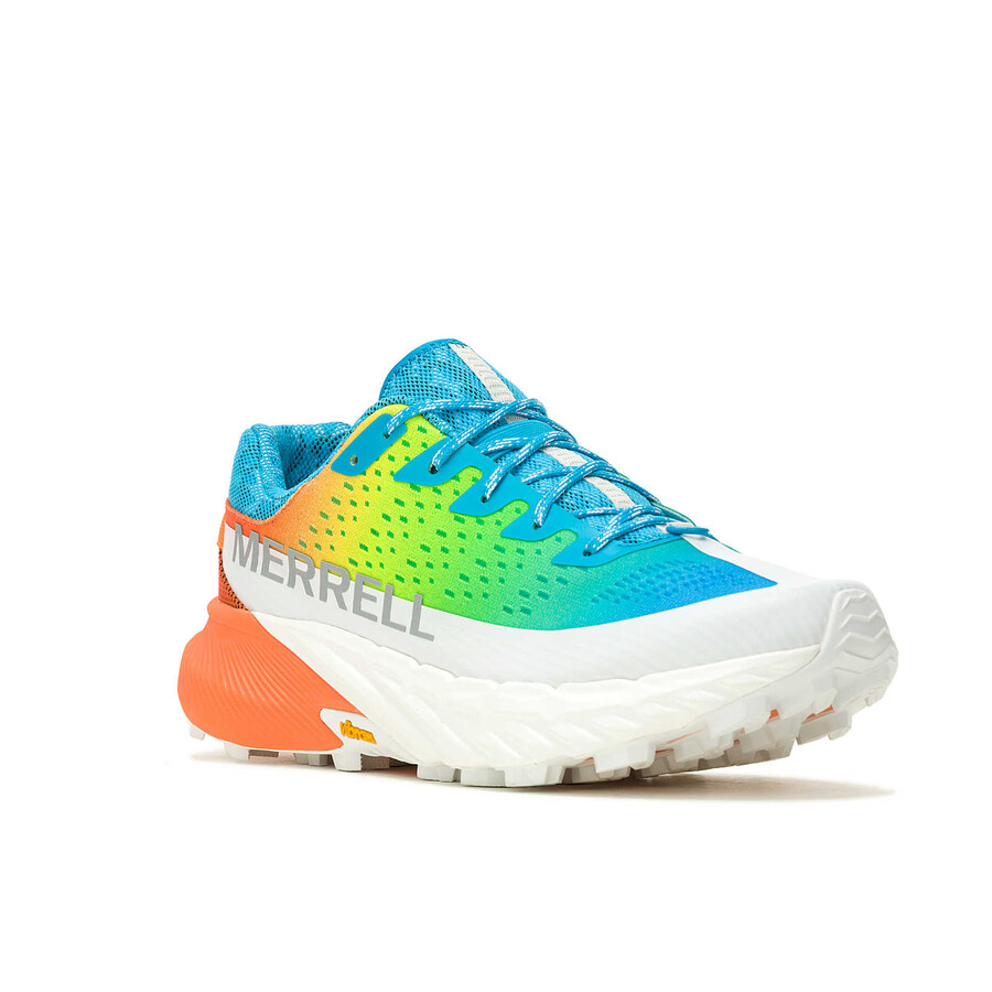 agility peak 5 trail hardloopschoenen voor heren neon multi