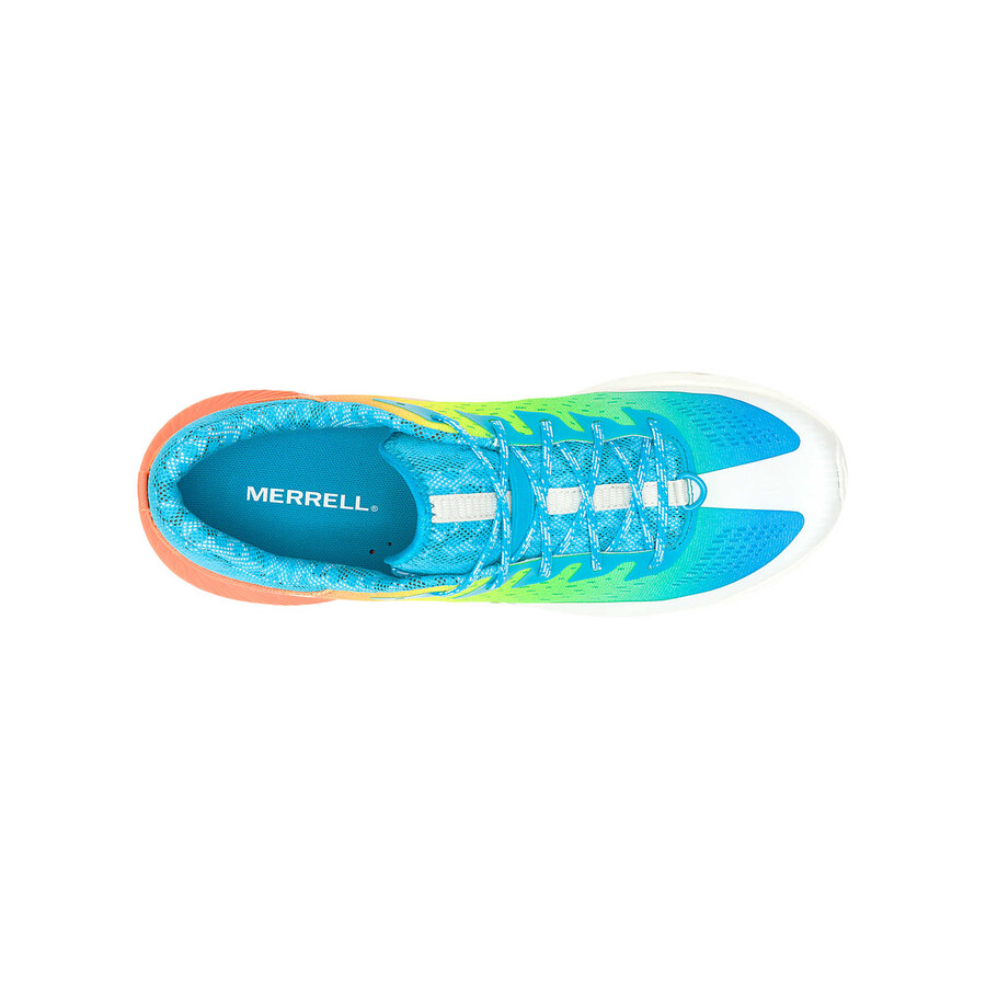 agility peak 5 trail hardloopschoenen voor heren neon multi