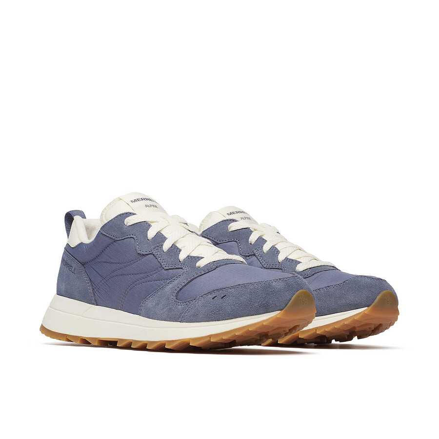 alpine 83 herensneaker sportieve casual sneakers indigo