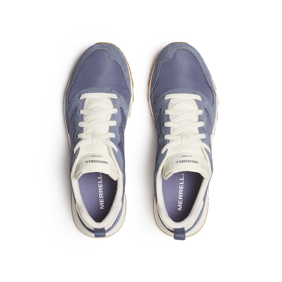 alpine 83 herensneaker sportieve casual sneakers indigo