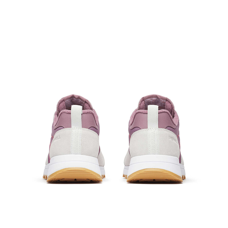 alpine 83 herensneaker sportieve casual sneakers in donker kersenrood.