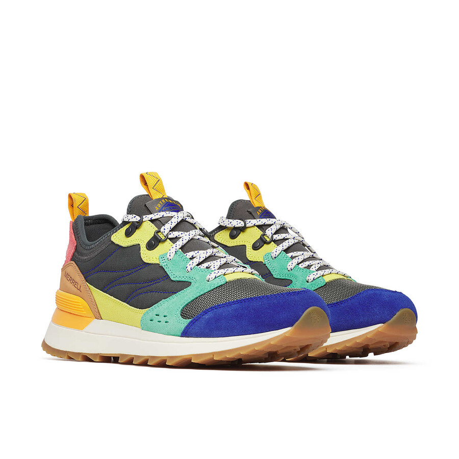 alpine 83 herensneaker een recraft casual sneaker van legeringmulticolor.