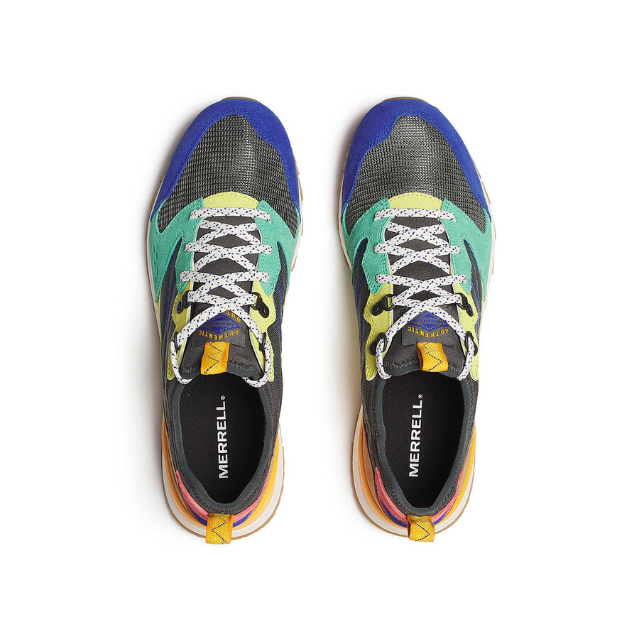 alpine 83 herensneaker een recraft casual sneaker van legeringmulticolor.
