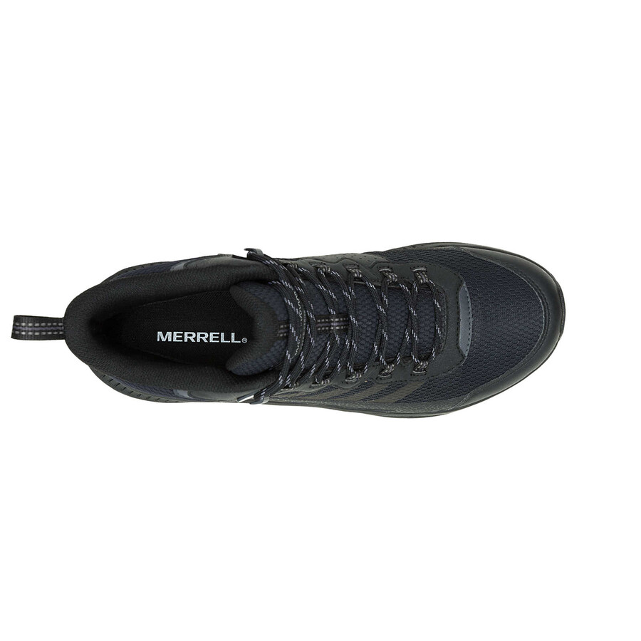 waterdichte wandelschoenen speed strike 2 mid voor heren zwart